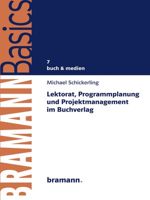 cover image of Lektorat, Programmplanung und Projektmanagement im Buchverlag